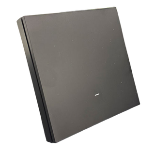 کلید هوشمند فشاری تک پل زیگبی تویا tuya zigbee کلید هوشمند تک پل پیانویی خاکستری
